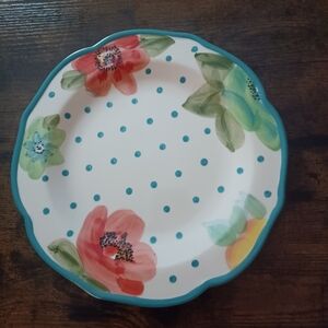 Pioneer Woman 10.5" Stoneware Dinner Plate Vintage Bloom